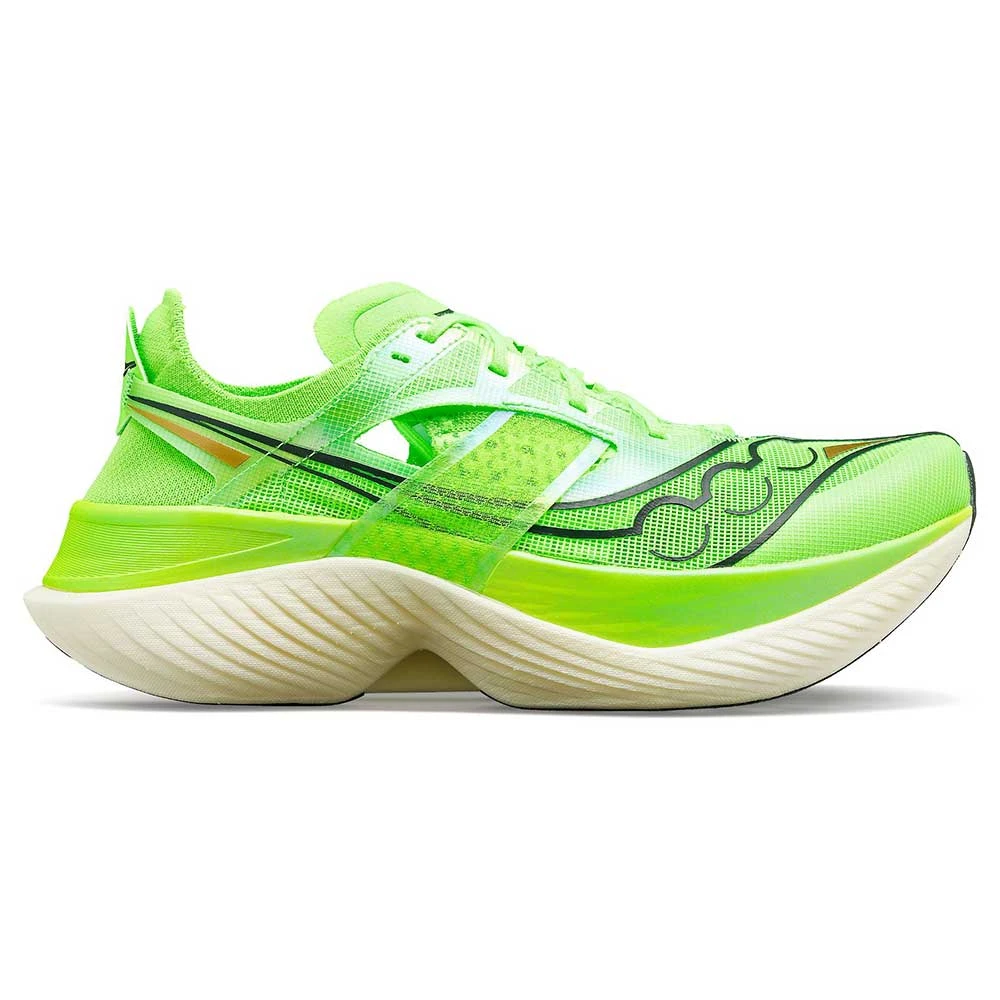 Saucony Men's Endorphin Elite Running Shoe- Slime- Regular (D) 1 Saucony Men's Endorphin Elite Running Shoe- Slime- Regular (D)
