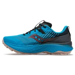 Saucony Men's Endorphin Edge Trail Shoe- Ocean/Black- Regular (D) -Nike Store S20773 31 2