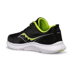 Saucony Youth Kinvara 13 Running Shoe - Black/Lime -Nike Store SK265520 2 1