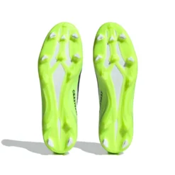ADIDAS Unisex X Crazyfast .3 FG Cleats- Cloud White / Core Black / Lucid Lemon- Regular (D) 14 ADIDAS Unisex X Crazyfast .3 FG Cleats- Cloud White / Core Black / Lucid Lemon- Regular (D) -Nike Store X Crazyfast.3 Firm Ground Cleats White HQ4534 03 standard