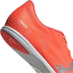 ADIDAS Women's Distancestar Track Spike - Signal Coral/Silver/White- Regular (B) -Nike Store adidas distancestar spikes ee4671 details 2 1FW4871