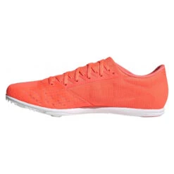 ADIDAS Women's Distancestar Track Spike - Signal Coral/Silver/White- Regular (B) -Nike Store adidas distancestar spikes ee4671 inside 1FW4871