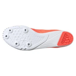 ADIDAS Women's Distancestar Track Spike - Signal Coral/Silver/White- Regular (B) -Nike Store adidas distancestar spikes ee4671 sole 1FW4871