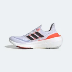 ADIDAS Women's Ultraboost Light Running Shoe- Ftwr White/Core Black/Solar Red- Regular (B) -Nike Store b7a1e58885504dc48e5daf6901309dc2 9366