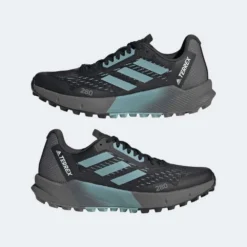 ADIDAS Women's Terrex Agravic Flow 2 Trail Shoe- Core Black/Mint Ton/Ftwr White- Regular (B) -Nike Store ccce873bb08a472f9b4bae1400a2e4f2 9366
