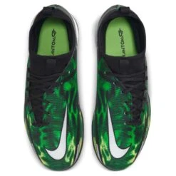 JR Nike Phantom GT2 DF SW IC Soccer Shoe - Black/Mtlc Platinum/Green Strike -Nike Store dm0740 003 phcth001