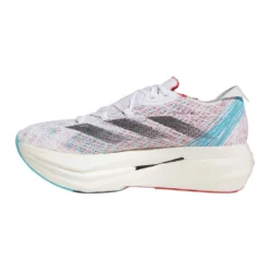 ADIDAS Men's Adizero Prime X 2 Strung Running Shoe - FTWR White/Core Black/Lucid Cyan - Regular (D) -Nike Store hp9709 C 1