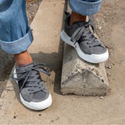 Men's X-Scape Sport Low Sneaker - Grey/Black - Regular (D) -Nike Store mens x scape sport low grey black ls 2 800x 3d8cdc2f 17de 4d40 b7e2 b2fef87fe4cd