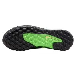 Nike JR Phantom GT2 DF SW TF Soccer Shoe - Black/Mtlc Platinum/Green Strike -Nike Store nike phantom gt2 academy df tf sw jr dm0741 003 football shoes green multicolor green 6 790x790 1