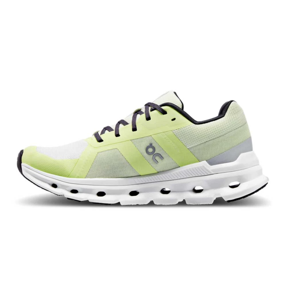 On Running Women's Cloudrunner Running Shoe- White/Seedling- Regular (B) 2 On Running Women's Cloudrunner Running Shoe- White/Seedling- Regular (B) - Image 2