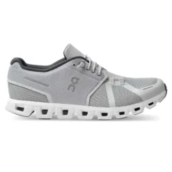 On Running Men's Cloud 5 Running Shoe- Glacier/White - Regular (D)