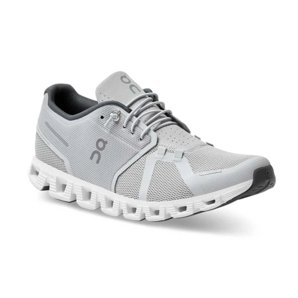 On Running Men's Cloud 5 Running Shoe- Glacier/White - Regular (D) 2 On Running Men's Cloud 5 Running Shoe- Glacier/White - Regular (D) - Image 2