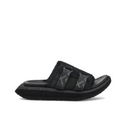 Women's KO-Z Slide Sandal - Black/Dark Grey- Regular (B)