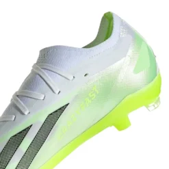 Unisex Adidas X CRAZYFAST.2 FG Soccer Shoe - White, Core Black, Lucid Lemon - Regular (D) -Nike Store zapatos adidas x crazyfast 2 firm ground boots hq4533 ftwwht cblack luclem 0000302546732 5
